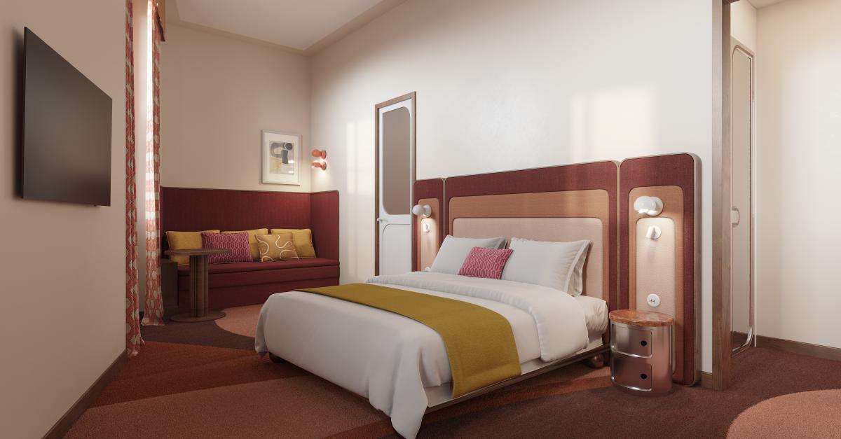 Hôtel Saint-André des Arts in Paris - A Left Bank haven where bohemian artistry meets contemporary Parisian chic.