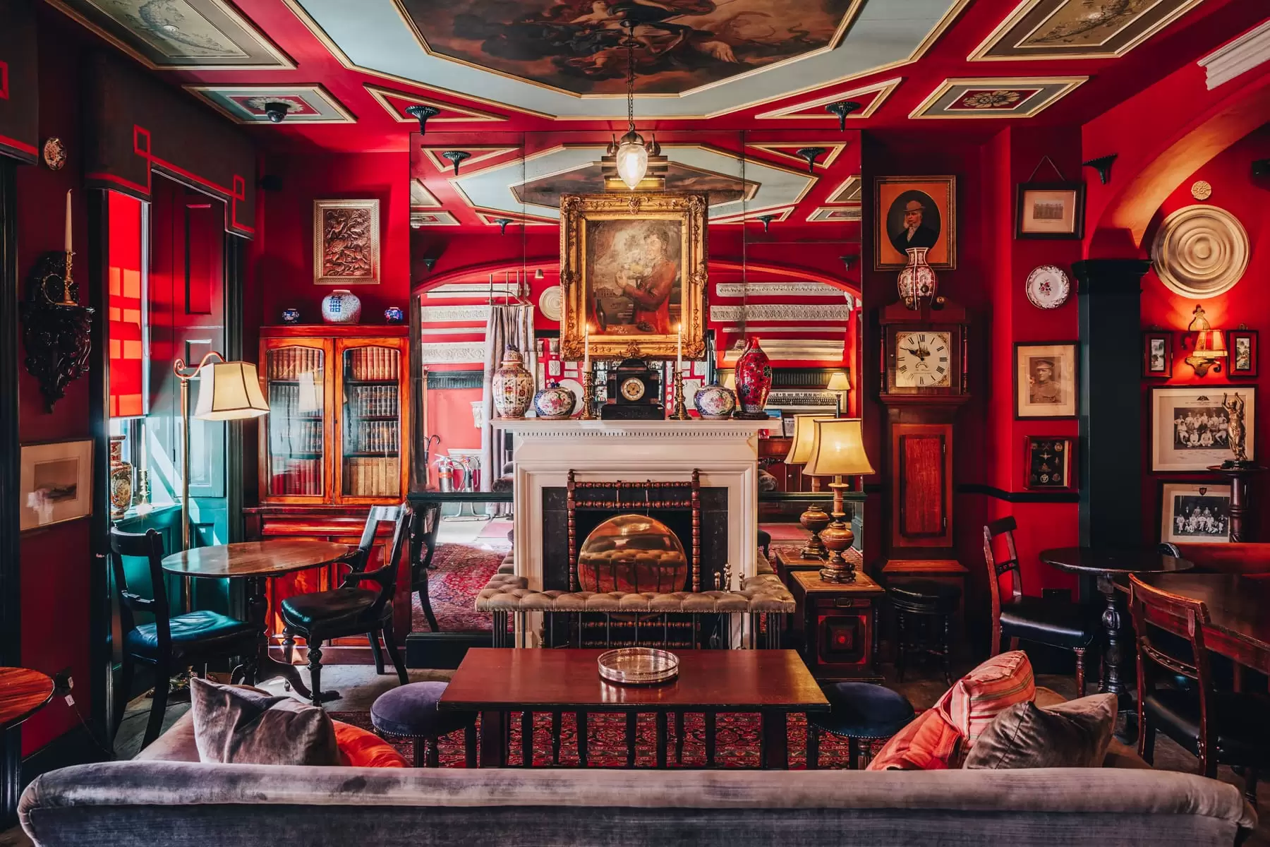 Zetter Townhouse Marylebone in London - A Georgian townhouse reimagined with playful, eccentric charm.